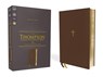 NASB, Thompson Chain-Reference Bible, Leathersoft, Brown, 1995 Text, Red Letter, Comfort Print - Frank Charles Thompson - 9780310459682