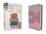 NIV, Read. Think. Live., Leathersoft, Pink, Comfort Print - Walk Thru the Bible - 9780310467663