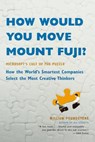 Poundstone, W: How Would You Move Mount Fuji? - William Poundstone - 9780316778497