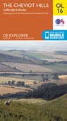 The Cheviot Hills, Jedburgh & Wooler -  - 9780319242551