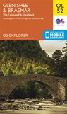 Glen Shee & Braemar, the Cairnwell & Glas Maol -  - 9780319242919