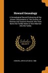 Howard Genealogy - HOWARD,  Jarvis Cutler - 9780353210806