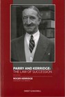 Parry and Kerridge: The Law of Succession - R Kerridge - 9780414033580
