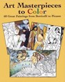 Art Masterpieces to Colour - Marty Noble ; Susan L Rattiner - 9780486433813