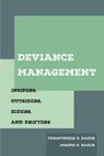 Deviance Management - Christopher D. Bader ; Joseph O. Baker - 9780520304499