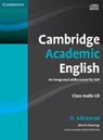 Cambridge Academic English C1 Advanced Class Audio CD -  - 9780521165242