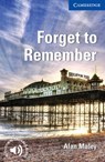 Forget to Remember Level 5 Upper Intermediate - Alan Maley - 9780521184915