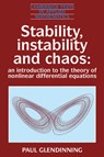 Stability, Instability and Chaos - Paul (University of Cambridge) Glendinning - 9780521425667