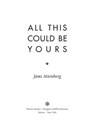 All This Could Be Yours - Jami Attenberg - 9780544824270
