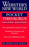 Webster's New World Pocket Thesaurus, Second Edition - Laird Charlton Laird - 9780544987203