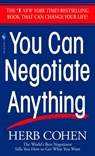 YOU CAN NEGOTIATE ANYTHING - Herb Cohen - 9780553281095