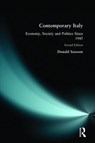 Contemporary Italy - Donald Sassoon - 9780582214286