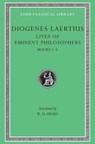 Lives of Eminent Philosophers, Volume I - Diogenes Laertius - 9780674992030