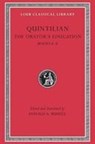 The Orator’s Education, Volume III - Quintilian - 9780674995932