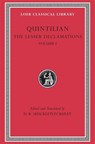 The Lesser Declamations - Quintilian - 9780674996182
