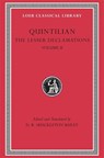 The Lesser Declamations, Volume II - Quintilian - 9780674996199