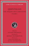 The Major Declamations, Volume I - Quintilian - 9780674997400