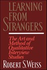 Learning From Strangers - Robert S. Weiss - 9780684823126