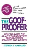 Goof Proofer - Stephen Manhard - 9780684838267