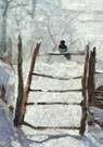Monet Magpie Detail Boxed Holiday Notecards -  - 9780735344433