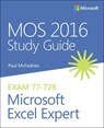 MOS 2016 Study Guide for Microsoft Excel Expert - Paul McFedries - 9780735699427