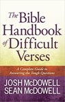 BIBLE HANDBK OF DIFFICULT VERS - Josh McDowell - 9780736949446