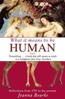 What It Means To Be Human - Professor Joanna Bourke - 9780748134137
