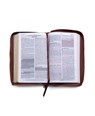 Santa Biblia de Promesas Reina Valera 1960 / Tamaño Manual / Letra Grande / Piel Especial Con Cierre / Café // Spanish Promise Bible Rv60 / Handy Size - Editorial Unilit - 9780789925879