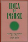 Idea of Prose - AGAMBEN,  Giorgio - 9780791423806