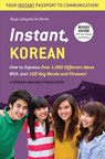 Instant Korean - Boye Lafayette De Mente - 9780804845502