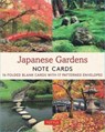 Japanese Gardens 16 Note Cards - Tuttle Studio - 9780804856065