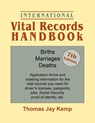 International Vital Records Handbook. 7th Edition - Thomas Jay Kemp - 9780806320618