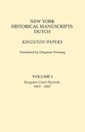 New York Historical Manuscripts -  - 9780806348513