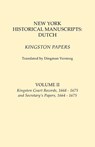 New York Historical Manuscripts -  - 9780806348520