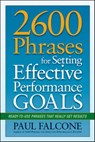 2600 Phrases for Setting Effective Performance Goals - Paul Falcone - 9780814417751