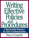 Writing Effective Policies and Procedures - Nancy Campbell - 9780814438992
