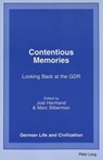 Contentious Memories - HERMAND,  Jost ; Silberman, Marc - 9780820452548