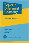 Topics in Differential Geometry - American Mathematical Society - 9780821820032