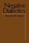 Negative Dialectics - Theodor W. Adorno - 9780826401328
