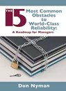 The 15 Most Common Obstacles to World-Class Reliability - Donald H. Nyman - 9780831133818