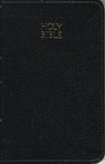 KJV, Vest Pocket New Testament and Psalms, Leathersoft, Black, Red Letter - Thomas Nelson - 9780840701053