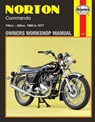 Norton Commando (68 - 77) Haynes Repair Manual - Haynes Publishing - 9780856961250