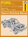 Ford Escort Mk I Mexico, RS 1600 & RS 2000 (70 - 74) Haynes Repair Manual - Haynes Publishing - 9780857336576