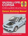Vauxhall/Opel Corsa Petrol & Diesel (Oct 00 - Aug 06) Haynes Repair Manual - Haynes Publishing - 9780857339355