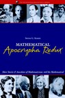 Mathematical Apocrypha Redux - STEVEN G. (WASHINGTON UNIVERSITY,  St Louis) Krantz - 9780883855546
