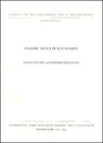 Classic Maya Place Names - David Stuart ; Stephen D. Houston - 9780884022091