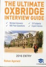 The Ultimate Oxbridge Interview Guide - Rohan Agarwal - 9780993231131