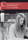 The Cambridge Companion to Krautrock - Uwe (Georg-August-Universitat Schutte - 9781009005272