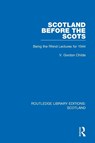 Scotland Before the Scots - V. Gordon Childe - 9781032070346