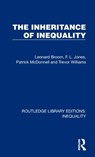The Inheritance of Inequality - Leonard Broom ; F. L. Jones ; Patrick McDonnell ; Trevor Williams - 9781032433783